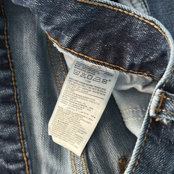Old Navy Men’s skinny built in flex jeans 36x30 - Picture 3 of 5